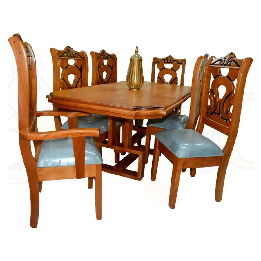 Comedor de 6 sillas en caoba
