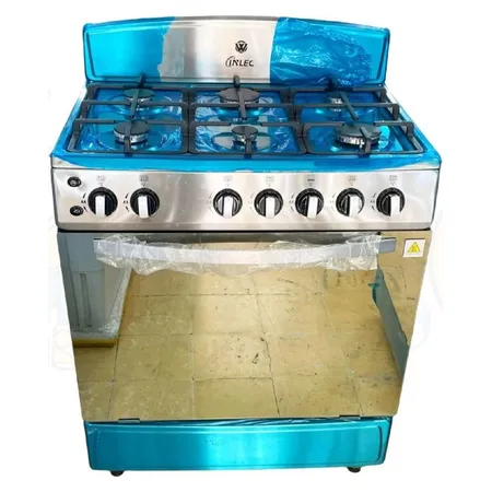 Estufa de 6 hornillas con horno