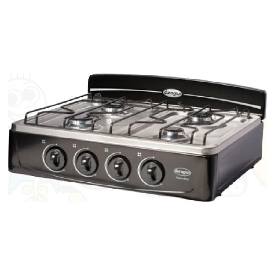 Estufa de mesa Duragas de 4 hornillas