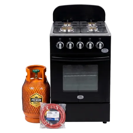 Estufa Euro Kitchen de 20" con tanque y kit