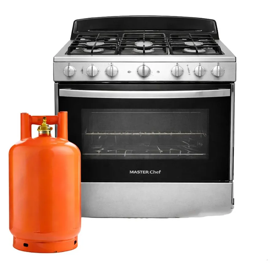 Estufa Master Chef con tanque de gas