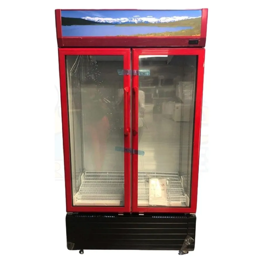 Exhibidor de 2 puertas