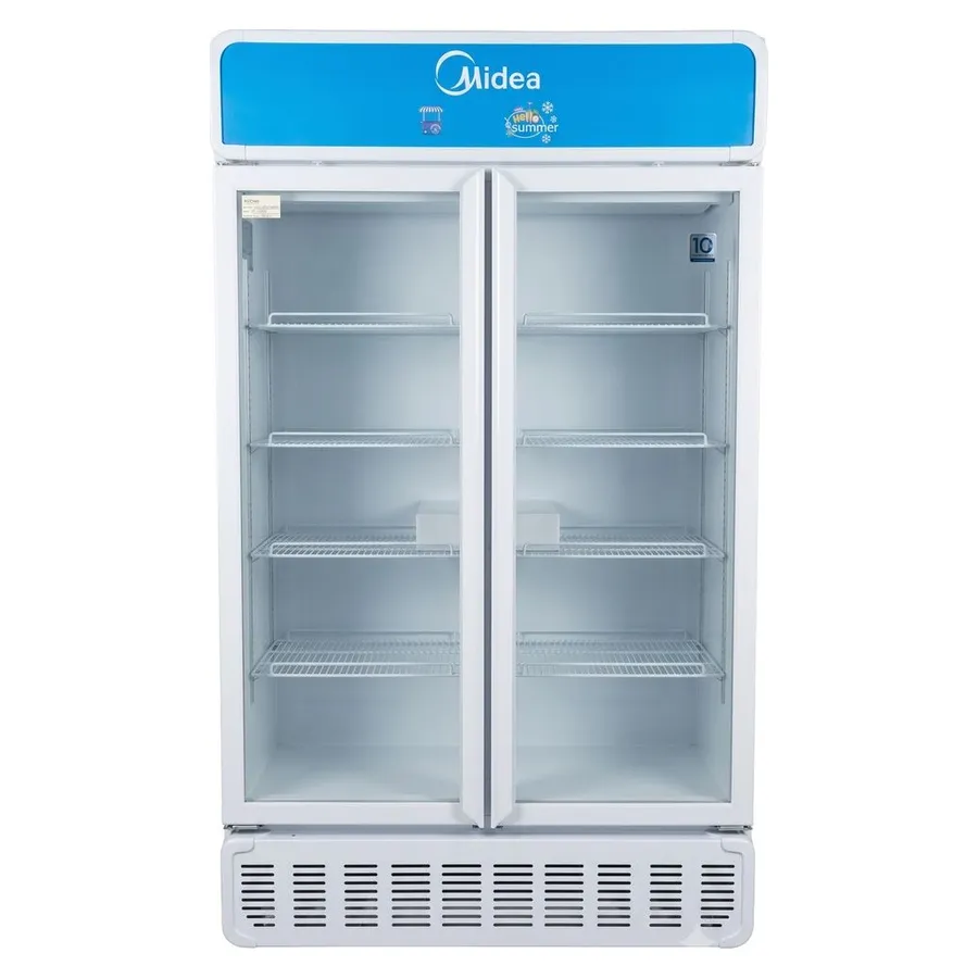 Exhibidor Midea de 2 puertas