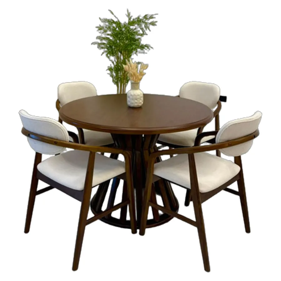Juego de comedor Bently 2463/947 de 4 sillas