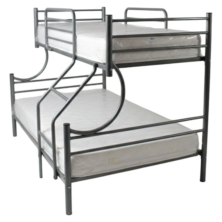 Litera metálica con cama inferior doble