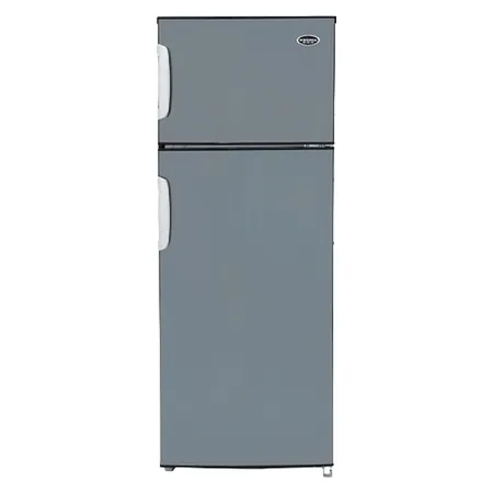 Nevera de 2 puertas gris azulado
