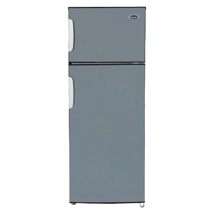 Nevera de 2 puertas gris azulado