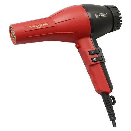Secador de pelo profesional rojo