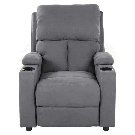 Sillón reclinable gris