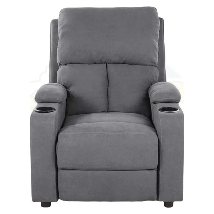 Sillón reclinable gris