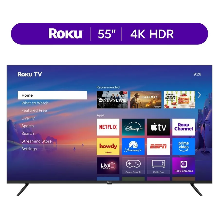 Smart TV Roku Select Series de 55" 4K
