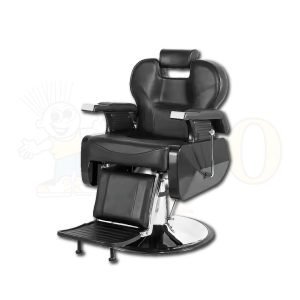 Silla de peluquero de TAFT color negro reclinable con altura ajustable